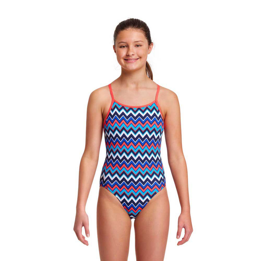 Funkita Nautical Mile Swimsuit Blau 12 Years Mädchen von Funkita