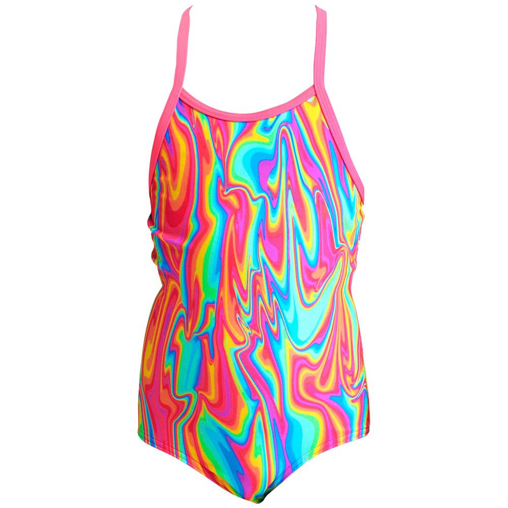 Funkita Printed Moon Shine Swimsuit Mehrfarbig 4 Years Mädchen von Funkita