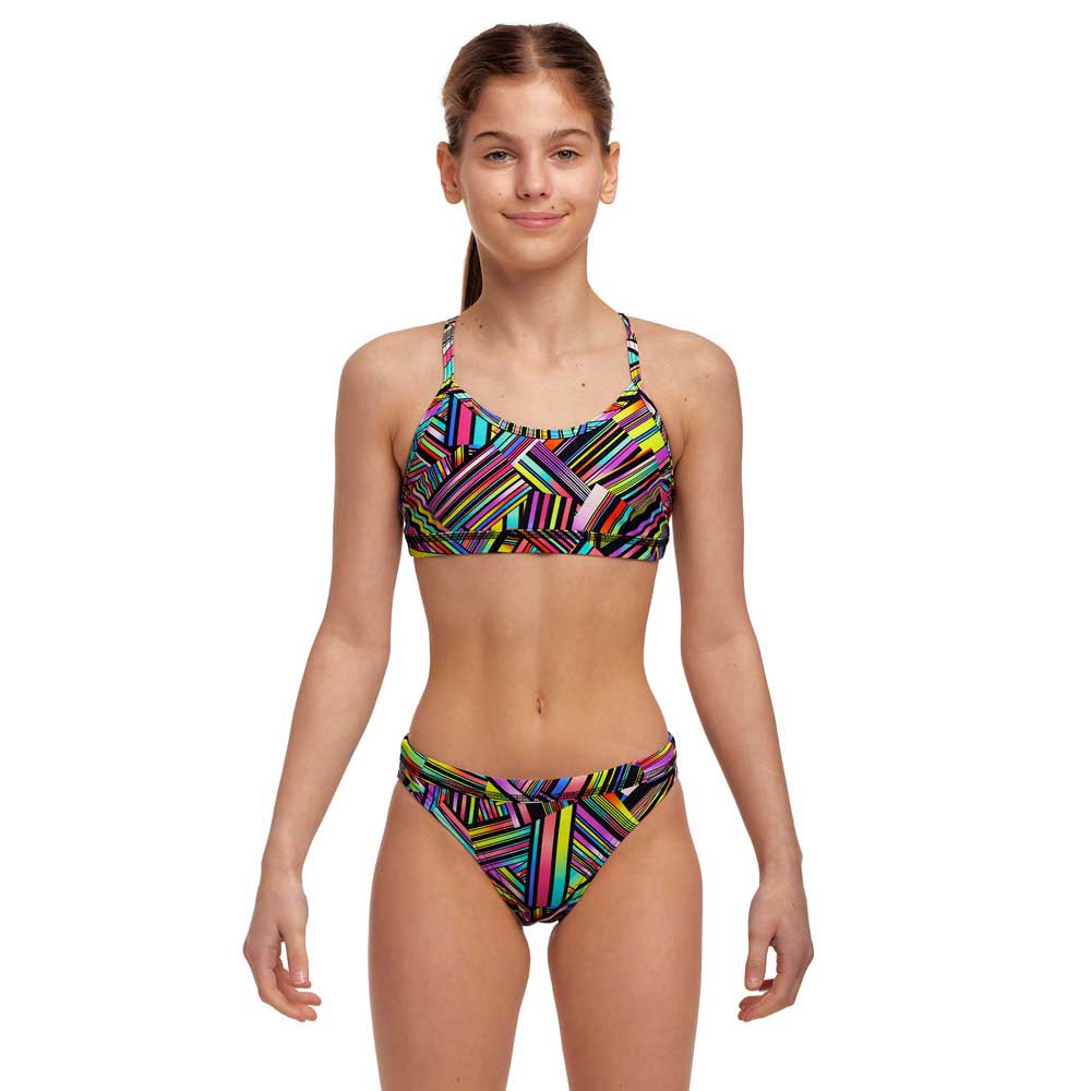 Funkita Racerback Bikini Mehrfarbig 12 Years Junge von Funkita