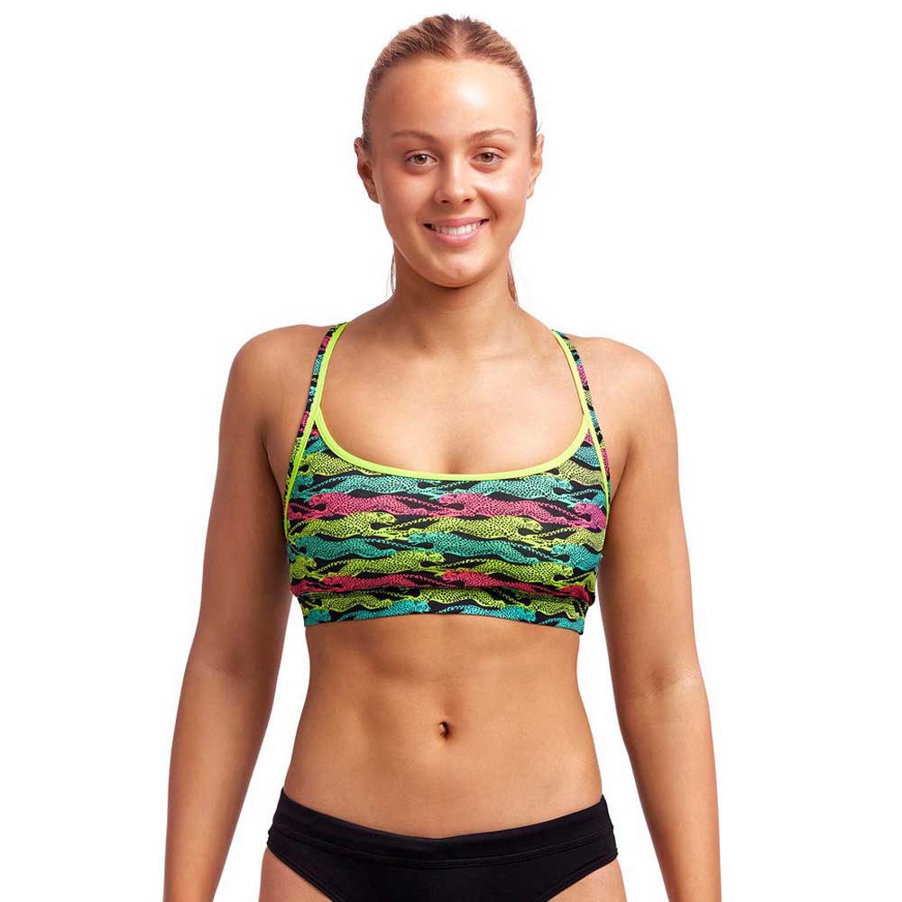 Funkita Sports Bikini Top Mehrfarbig AUS 8 Frau von Funkita