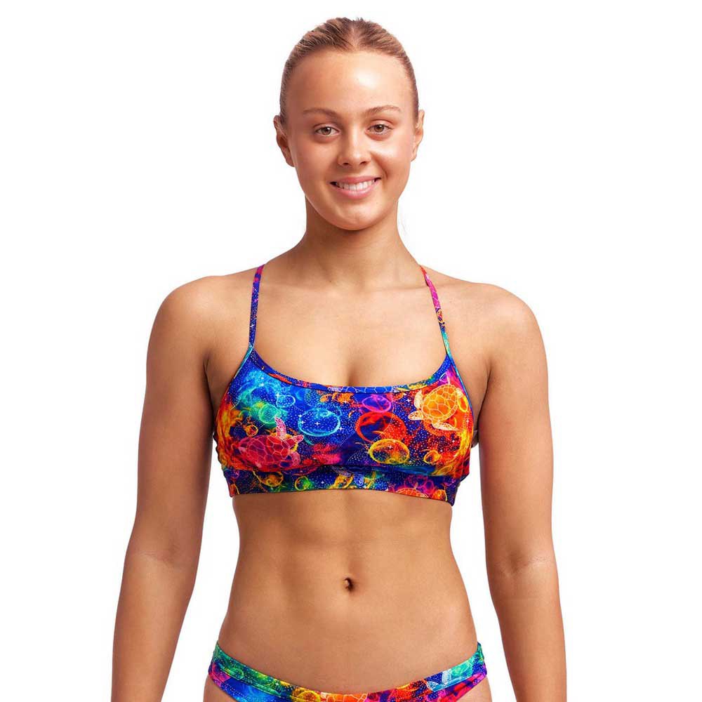 Funkita Swim Sports Top Blau AUS 8 Frau von Funkita