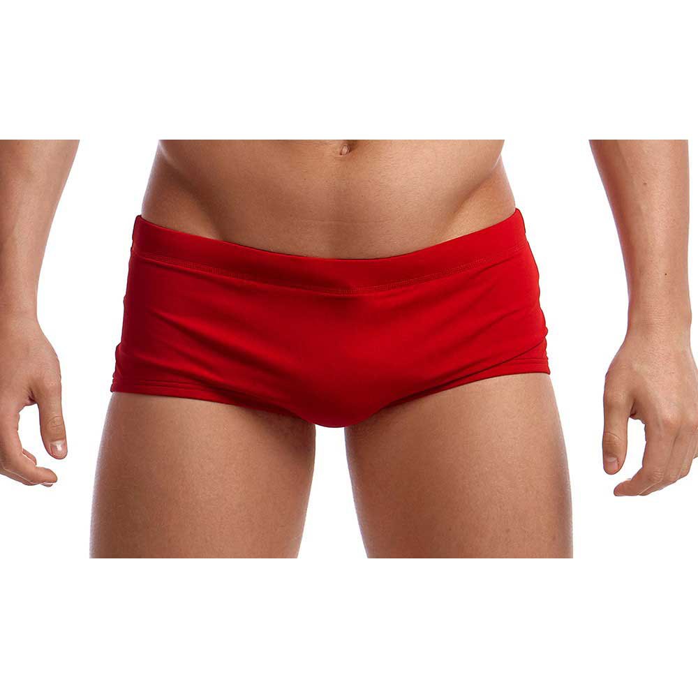 Funky Trunks Plain Front Swimming Brief Rot XL Mann von Funky Trunks