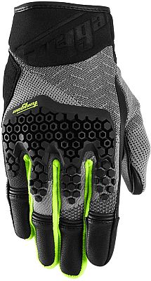 Furygan Jack, Handschuhe - Schwarz/Grau/Neon-Gelb - S von Furygan