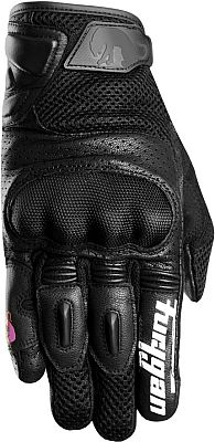 Furygan TD12 Evo, Handschuhe Damen - Schwarz/Weiß/Pink - XL von Furygan