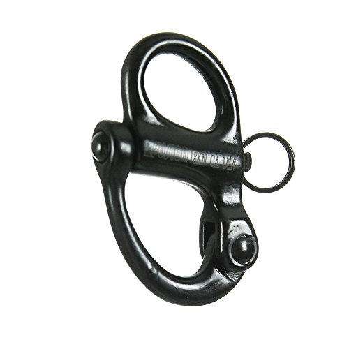Fusion Climb Quick Release High Strength-Snap Shackle 18kN Pull-Lock-Mechanismus Matte Black von Fusion