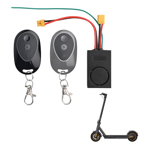 Fututech 115 dB Alarm für Segway Ninebot Max G30 Series Diebstahlsicherung für Elektroroller, Diebstahlsicherung Scooter Zubehör Modifikationen von Fututech
