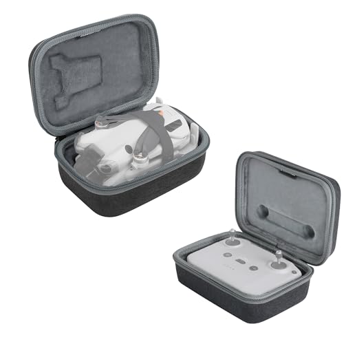 Fututech Aufbewahrungstasche für DJI Mini 4 Pro RC2 RC-N2 Koffer Tragetasche für Drohne Schutzhülle für Fernbedienung Zubehör Drohne, Combo2, koffer von Fututech
