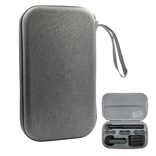 Fututech Aufbewahrungstasche für Insta360 X4, Tasche für Action-Kamera, Handtasche, Transporttasche, Schutzhülle Zubehör, grau von Fututech