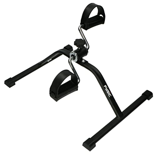 Fysic FW8 Mini Heimtrainer - Arm- Beintrainer - Mobilitätstrainer für Senioren - schwarz von Fysic