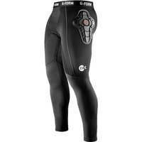 G-FORM Pro Impact gepolsterte Torwart-Unterziehhose black XL von G-FORM