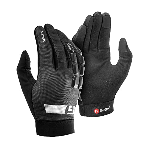 G-Form Sorata 2 Mountainbike-Handschuhe - Motorrad- & Cross-Country-Radhandschuhe - Schwarz/Weiß, Medium von G-Form