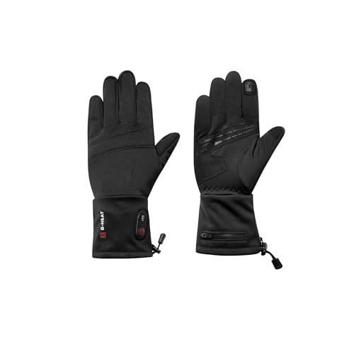 G-HEAT – beheizte Street-Handschuhe – Winddicht – wasserabweisend – atmungsaktiv – Silikongriff. Einsatzmöglichkeiten Radfahren, Raynaud-Krankheit. Lieferung inklusive Batterien und Ladekabel von G-HEAT