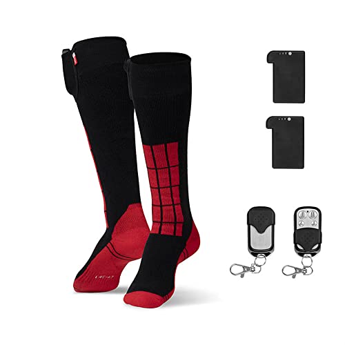 G-Heat - Beheizte Outdoor-Socken – Unisex – warm – dick – weich. Verwendung: Wintersport, Wandern, Reiten, Stadt, Arbeit, Wellness... Lieferung mit Batterien und Ladekabel von G-HEAT