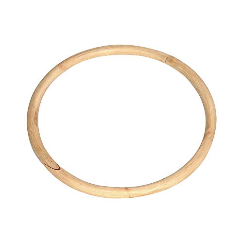 G-LIKE Wing Chun Rattan Ring - Traditionelle Chinesische Kampfkunst Wing Tsun Kung Fu Tai Chi Trainingsring Naturholz Widerstand Krafttraining Fitness für Hände – Innendurchmesser 28 cm (Naturfarbe) von G-LIKE