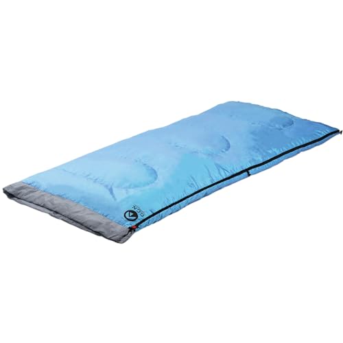 Go! Go! Nature! - Schlafsack für Erwachsene, 190 x 80 cm, Blau von G.G.N.