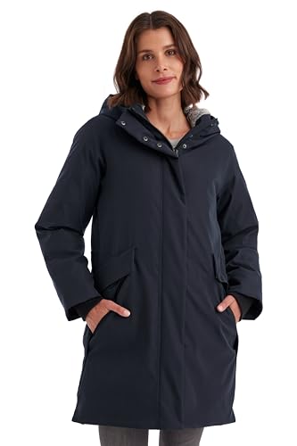 G.I.G.A. DX Damen Winter Funktionsparka/Parka wasserdicht mit Kapuze GW 12 WMN PRK, dunkelnavy, 42, 43355-000 von G.I.G.A. DX by killtec