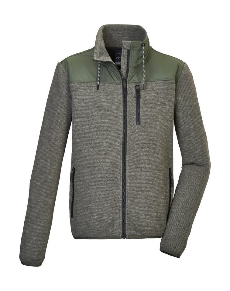G.I.G.A. DX by killtec Fleecejacke GW 35 MN KNTFLC JCKT Strick Fleecejacke mit verstellbarem Kragen und Zipper-Taschen von G.I.G.A. DX by killtec