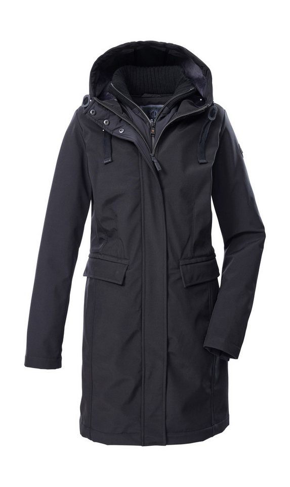 G.I.G.A. DX by killtec Softshellparka GW 79 WMN SFTSHLL PRK Damen Softshellparka: wasserabweisend, 2-Wege-Reißverschluss von G.I.G.A. DX by killtec