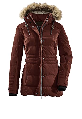 G.I.G.A. DX Damen Oiva Casual Funktionsjacke in Daunenoptik mit abzippbarer Kapuze, herbstlaub, 36 EU von G.I.G.A. DX