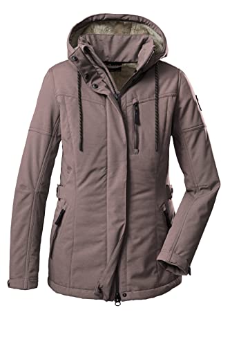 G.I.G.A. DX (GIGEQ Damen Casual Softshell Jacke mit abzippbarer Kapuze GW 26 WMN SFTSHLL JCKT, malve, 36, 38545-000 von G.I.G.A. DX