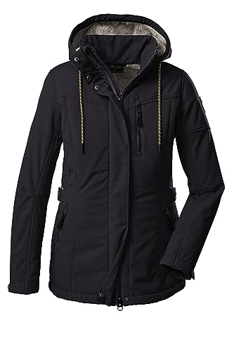 G.I.G.A. DX Damen Casual Softshell Jacke mit abzippbarer Kapuze GW 26 WMN SFTSHLL JCKT, midnight, 40, 38545-000 von G.I.G.A. DX