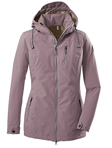 G.I.G.A. DX Damen Casual Softshelljacke mit abzippbarer Kapuze Solena, malve, 46, 33059-000 von G.I.G.A. DX