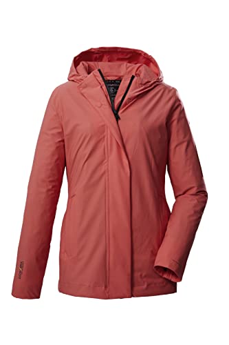 G.I.G.A. DX Damen Funktionsjacke/Outdoorjacke mit Kapuze GS 152 WMN JCKT, dunkelkoralle, 34, 39325-000 von G.I.G.A. DX