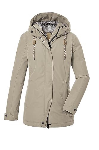 G.I.G.A. DX Damen Funktionsjacke/Outdoorjacke mit Kapuze GW 14 WMN JCKT, hellbeige, 34, 39837-000 von G.I.G.A. DX