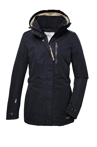 G.I.G.A. DX Damen Funktionsjacke/Outdoorjacke mit abzippbarer Kapuze GS 26 WMN JCKT, dunkelnavy, 36, 41452-000 von G.I.G.A. DX