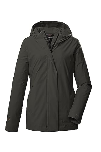 G.I.G.A. DX Damen Funktionsjacke mit Kapuze/Outdoorjacke GS 152 WMN JCKT, oliv, 46, 39325-000 von G.I.G.A. DX