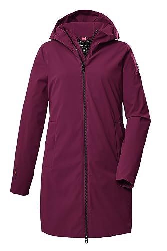 G.I.G.A. DX Damen Funktionsjacke mit Kapuze/Outdoorjacke GS 154 WMN PRK, dunkelrose, 38, 39328-000 von G.I.G.A. DX