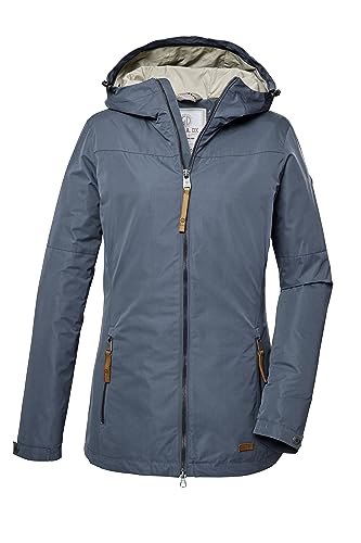 G.I.G.A. DX Damen Funktionsjacke mit Kapuze/Outdoorjacke GS 18 WMN JCKT, rauchblau, 46, 41450-000 von G.I.G.A. DX