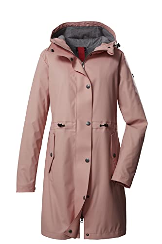 G.I.G.A. DX Damen Regenparka/Regenjacke mit Innenfutter und Kapuze GS 101 WMN PRK, rose, 46, 38999-000 von G.I.G.A. DX