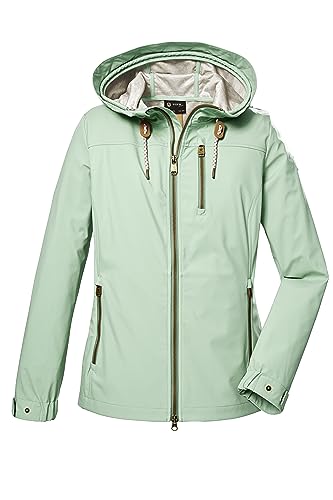 G.I.G.A. DX Damen Gs 24 Wmn Sftshll Jckt Softshell Jacke Mit Kapuze/Outdoorjacke, Grün, 42 EU von G.I.G.A. DX