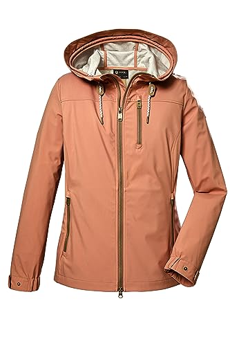 G.I.G.A. DX Damen Gs 24 Wmn Sftshll Jckt Softshell Jacke Mit Kapuze/Outdoorjacke, Orange, 40 EU von G.I.G.A. DX