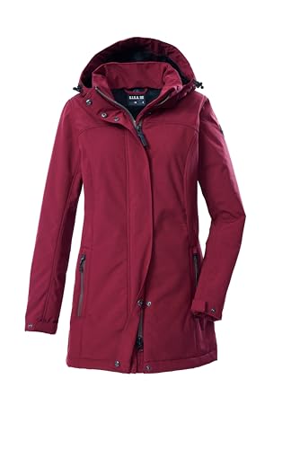 G.I.G.A. DX Damen Softshellparka mit abzippbarer Kapuze GW 36 WMN SFTSHLL PRK, bordeaux, 42, 43543-000 von G.I.G.A. DX