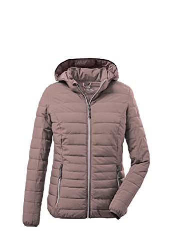 G.I.G.A. DX Damen Steppjacke/Casual Funktionsjacke in Daunenoptik mit abzippbarer Kapuze Uyaka, malve, 36, 28041-000 von G.I.G.A. DX