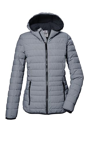 G.I.G.A. DX Damen Steppjacke/Übergangsjacke mit Kapuze GS 65 WMN QLTD JCKT, dunkel rauchblau, 44, 43050-000 von G.I.G.A. DX