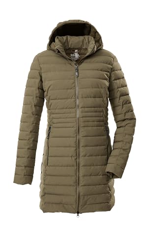 G.I.G.A. DX Damen Steppparka/Funktionsparka in Daunenoptik mit abzippbarer Kapuze GW 77 WMN QLTD PRK_Bacarya, schlamm, 46, 43685-000 von G.I.G.A. DX