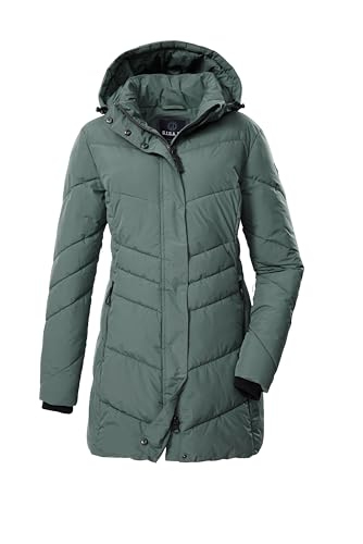 G.I.G.A. DX Damen Steppparka/Funktionsparka mit abzippbarer Kapuze GW 60 WMN QLTD PRK, dunkel aquaverde, 42, 43530-000 von G.I.G.A. DX