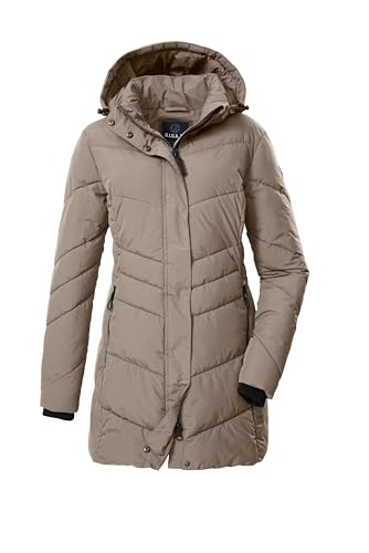 G.I.G.A. DX Damen Steppparka/Funktionsparka mit abzippbarer Kapuze GW 60 WMN QLTD PRK, sand, 42, 43530-000 von G.I.G.A. DX