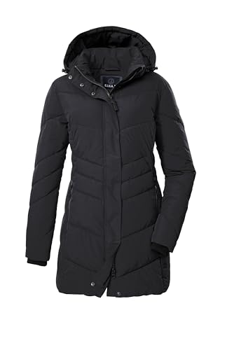 G.I.G.A. DX Damen Steppparka/Funktionsparka mit abzippbarer Kapuze GW 60 WMN QLTD PRK, schwarz, 36, 43530-000 von G.I.G.A. DX