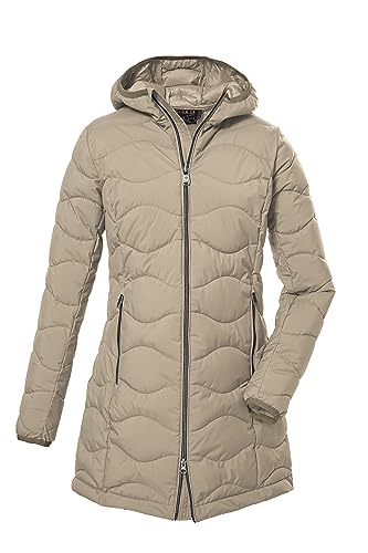 G.I.G.A. DX Damen Steppparka mit Kapuze/Funktionsparka in Daunenoptik GW 20 WMN QLTD PRK, hellbeige, 46, 39844-000 von G.I.G.A. DX