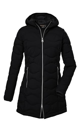 G.I.G.A. DX Damen Steppparke mit Kapuze/Funktionsparka in Daunenoptik GW 20 WMN QLTD PRK, schwarz, 34, 39844-000 von G.I.G.A. DX