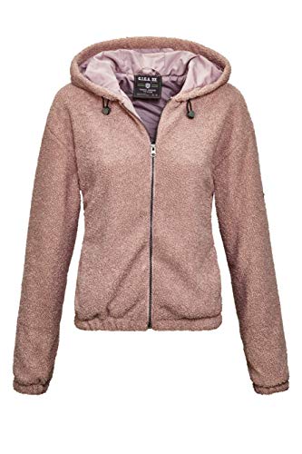 G.I.G.A. DX Damen Windig WMN Knitfleece Jckt C Casual Loopfleecejacke Mit Kapuze, Rosenholz, 44 von G.I.G.A. DX