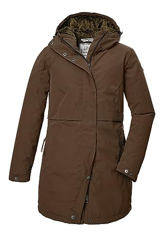 G.I.G.A. DX Damen Winterjacke/Funktionsparka mit Kapuze GW 41 WMN PRK, braun, 34, 40834-000 von G.I.G.A. DX