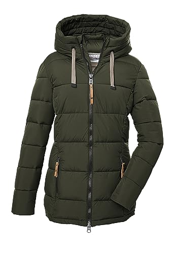 G.I.G.A. DX Damen Winterjacke mit Kapuze/Funktionsjacke in Daunenoptik GW 12 WMN QLTD JCKT, dunkeloliv, 48, 39835-000 von G.I.G.A. DX