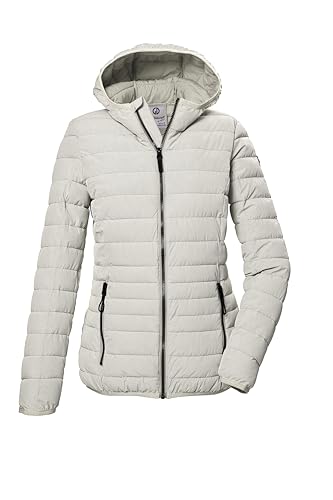 G.I.G.A. DX Damen Steppjacke/Übergangsjacke mit Kapuze GS 65 WMN QLTD JCKT, stein, 40, 43050-000 von G.I.G.A. DX