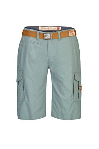 G.I.G.A. DX Herren Bermudas Mendez - Herren Shorts mit seitlichen Taschen - kurze Hose Männer, stahlgrau, 48 von G.I.G.A. DX