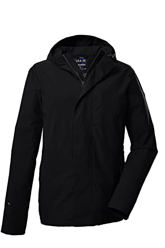 G.I.G.A. DX Herren Casual Funktionsjacke/Outdoorjacke mit Kapuze GS 147 MN JCKT; schwarz, L, 39318-000 von G.I.G.A. DX